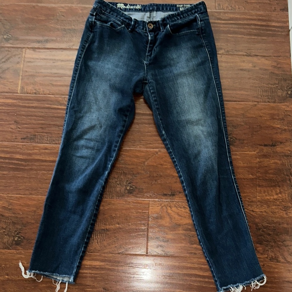 Madewell skinny skinny ankle Women's Blue Jeans size 28 EUC